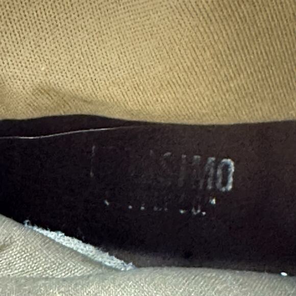 Slouchy Ankle Boots Womens SZ 7 Tan Faux Suede Boho Western Coquette Festival - Picture 12 of 13